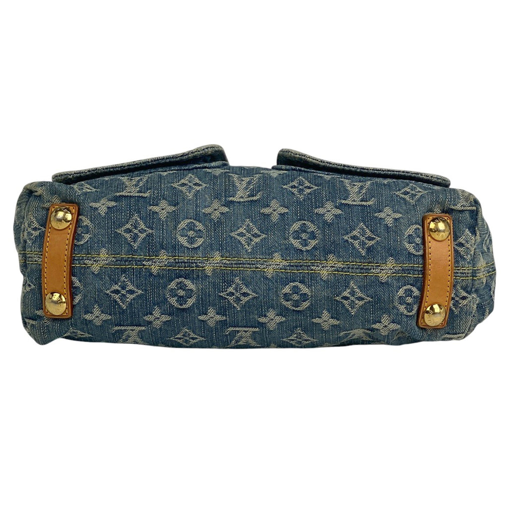 ルイ・ヴィトン バギー PM 肩掛け ハンドバッグ ワンショルダー ショルダーバッグ モノグラムデニム ブルー M95049 レディース 【中古】brbag