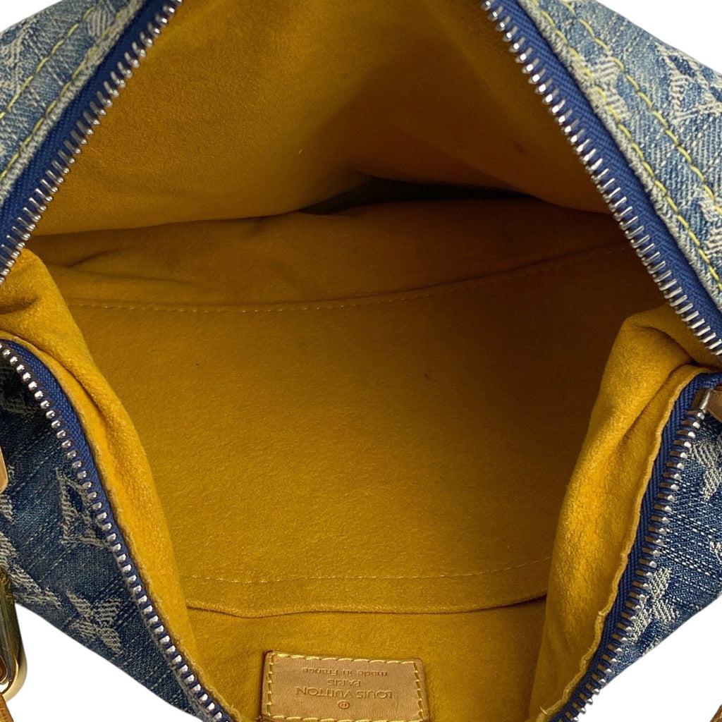 ルイ・ヴィトン バギー PM 肩掛け ハンドバッグ ワンショルダー ショルダーバッグ モノグラムデニム ブルー M95049 レディース 【中古】brbag