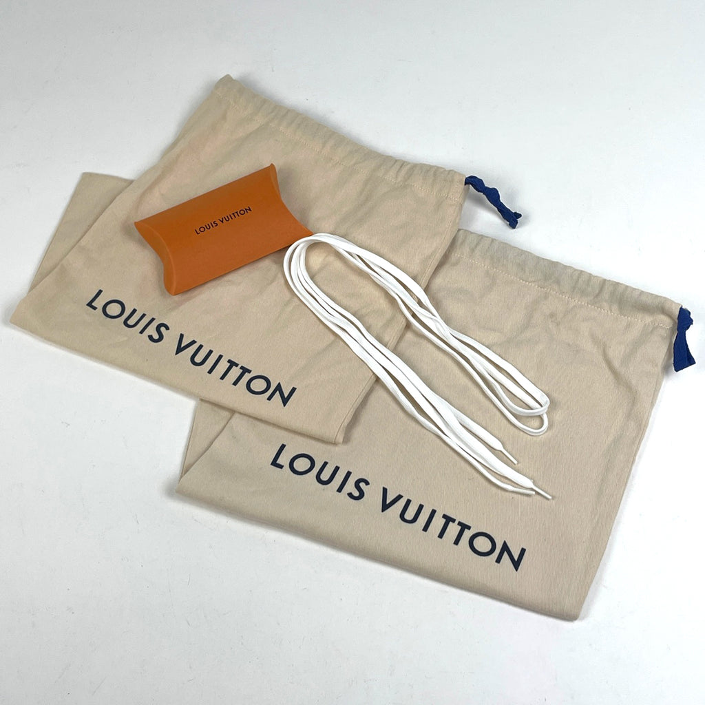 ルイ・ヴィトン LV スクァッドライン ハイカット スニーカー ロゴ 靴 スニーカー コットン モノグラム レザー ブラック レディース 【中古】brapp