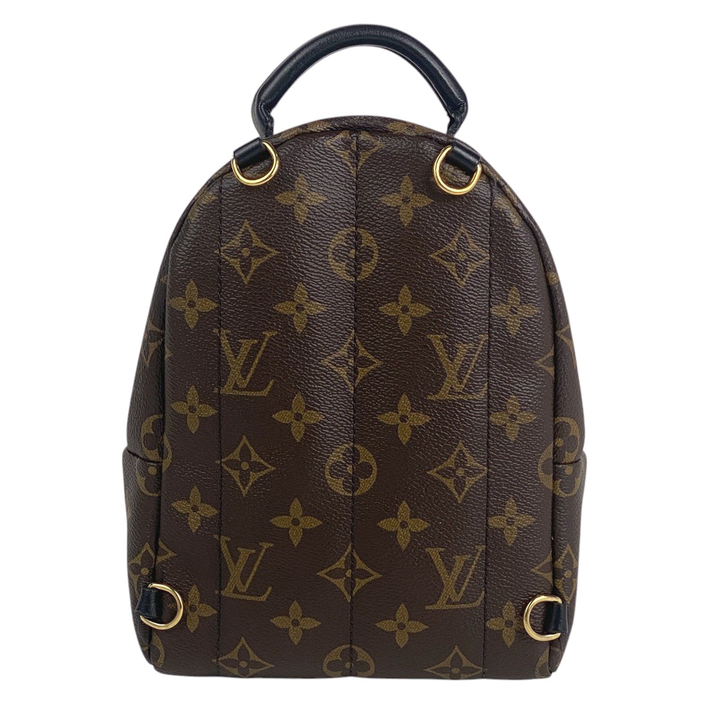 ルイ・ヴィトン パームスプリングス バックパック MINI デイパック ショルダーバッグ リュック モノグラム ブラウン M41562 レディース 【中古】brbag