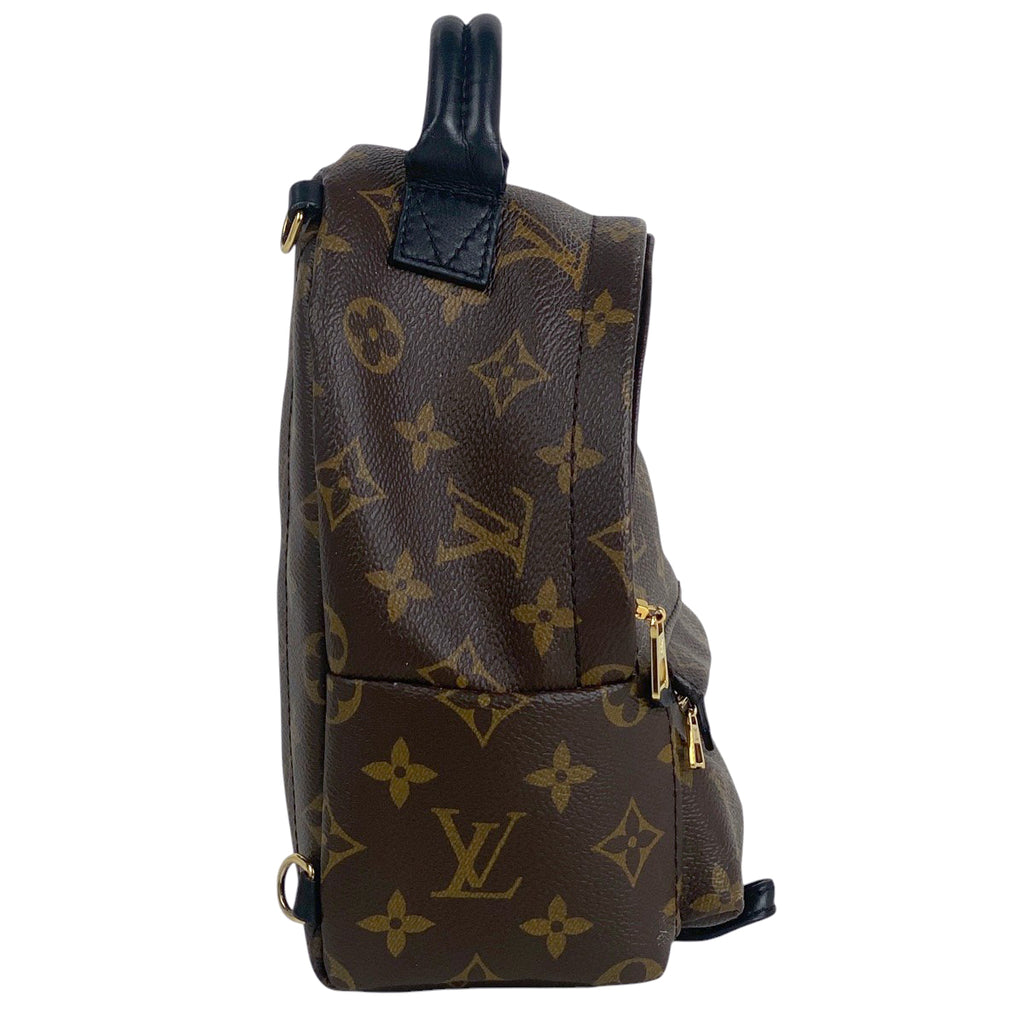 ルイ・ヴィトン パームスプリングス バックパック MINI デイパック ショルダーバッグ リュック モノグラム ブラウン M41562 レディース 【中古】brbag