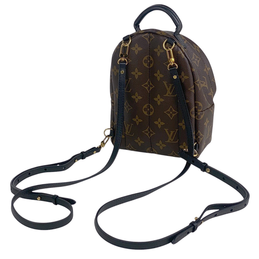 ルイ・ヴィトン パームスプリングス バックパック MINI デイパック ショルダーバッグ リュック モノグラム ブラウン M41562 レディース 【中古】brbag
