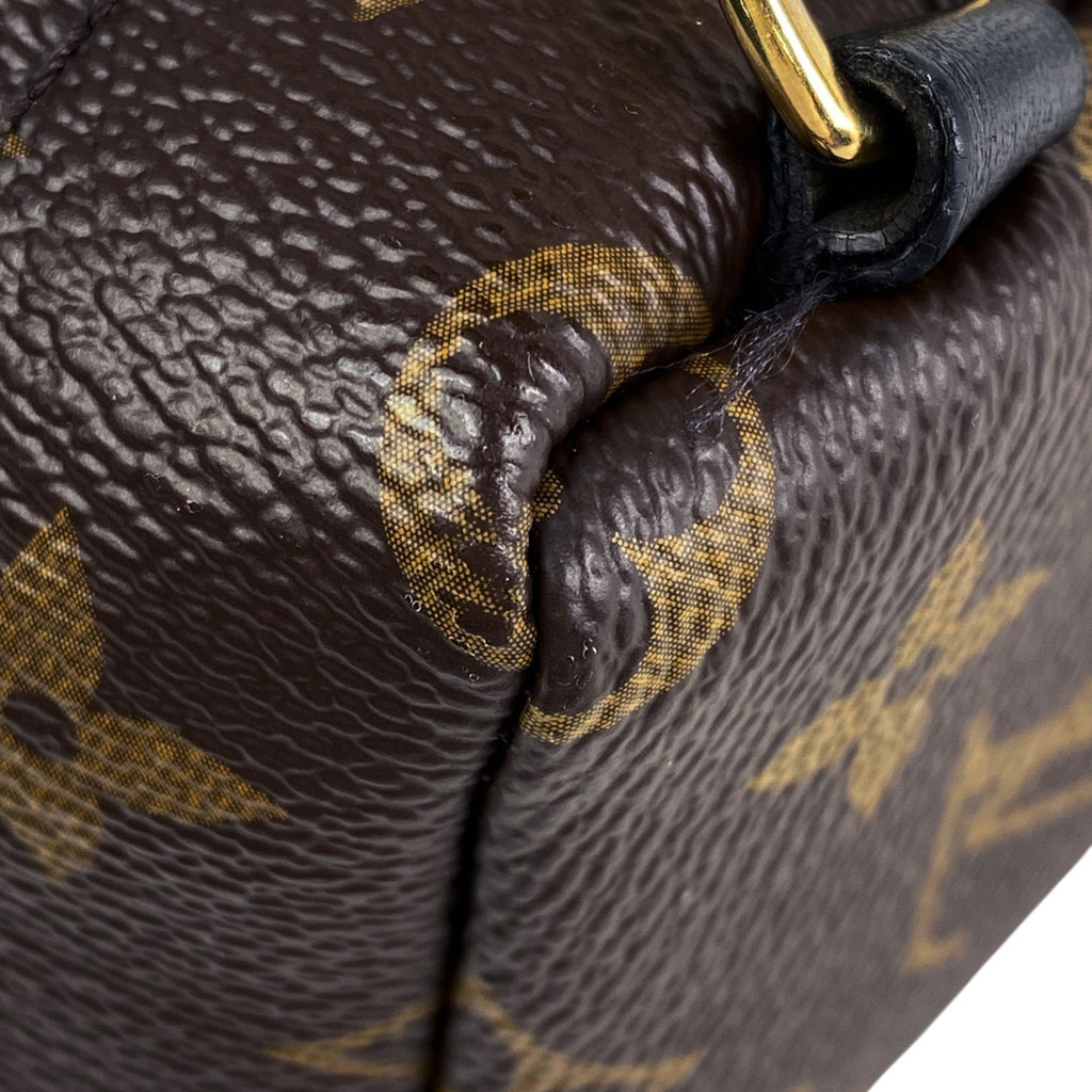 ルイ・ヴィトン パームスプリングス バックパック MINI デイパック ショルダーバッグ リュック モノグラム ブラウン M41562 レディース 【中古】brbag