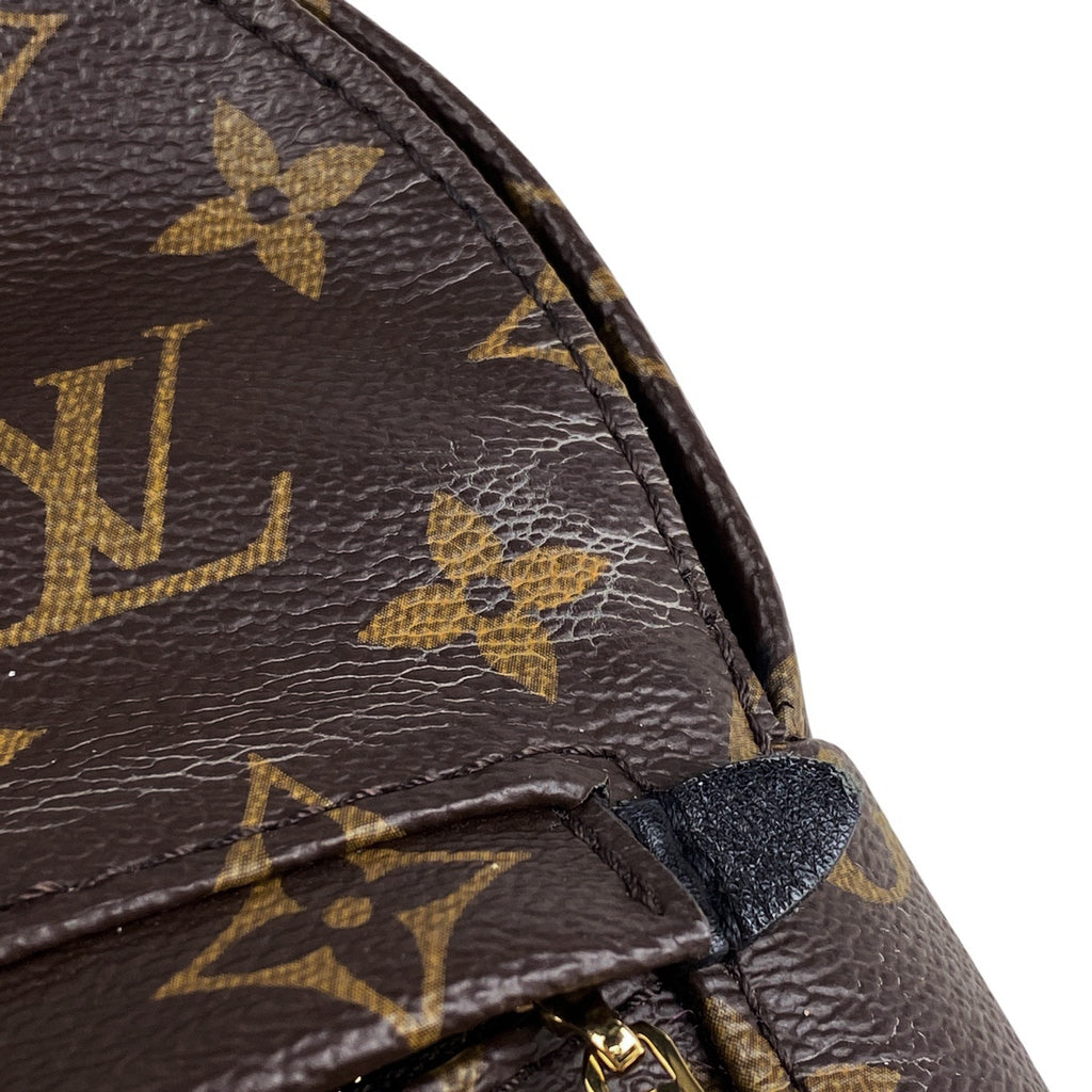 ルイ・ヴィトン パームスプリングス バックパック MINI デイパック ショルダーバッグ リュック モノグラム ブラウン M41562 レディース 【中古】brbag