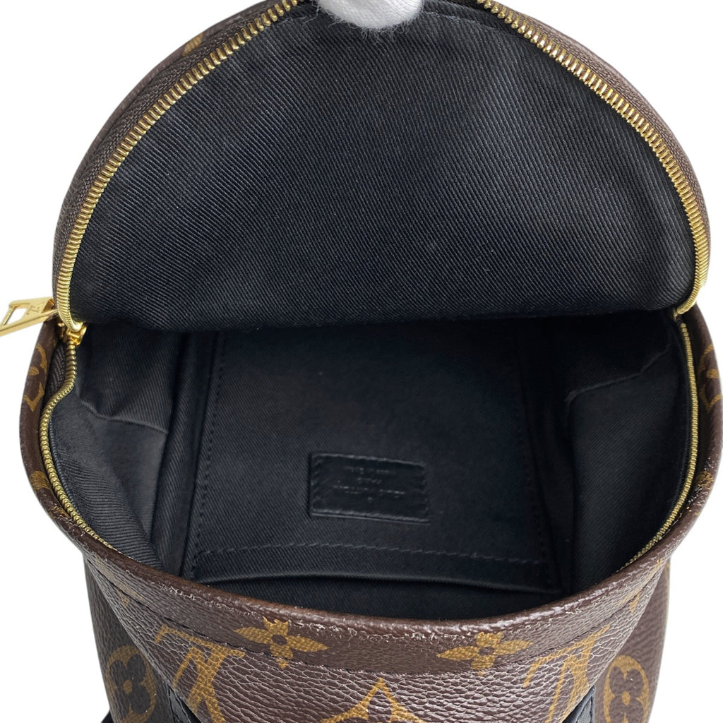 ルイ・ヴィトン パームスプリングス バックパック MINI デイパック ショルダーバッグ リュック モノグラム ブラウン M41562 レディース 【中古】brbag