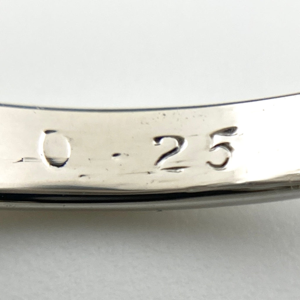 メレダイヤ デザインリング プラチナ 指輪 リング 7号 Pt900 ダイヤモンド レディース 【中古】nbjwl