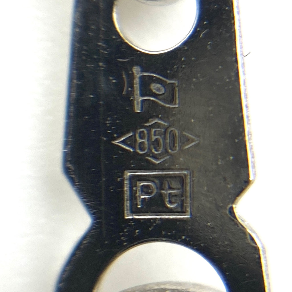 ダイヤモンド デザインネックレス プラチナ ペンダント ネックレス Pt900 Pt850 ダイヤモンド レディース 【中古】nbjwl