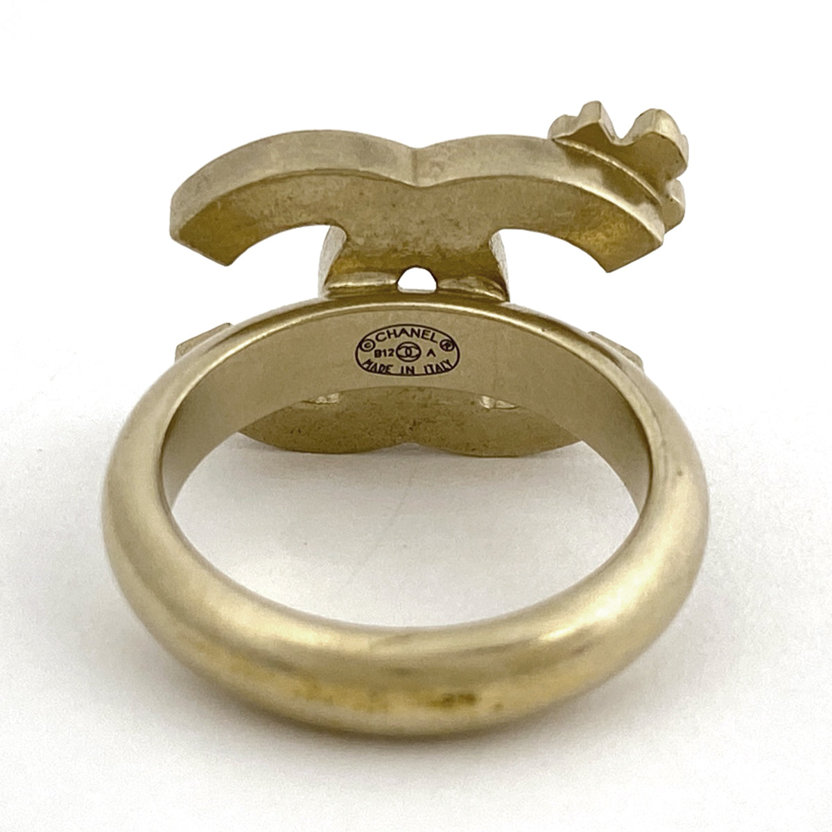 CHANEL★指輪★バングル★クローバー シャネル CHANEL クローバー リング オレンジXイエローゴールド K18YG