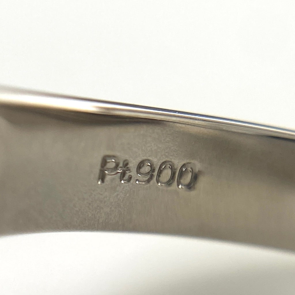 メレダイヤ デザインリング プラチナ 指輪 リング 12号 Pt900 ダイヤモンド レディース 【中古】nbjwl