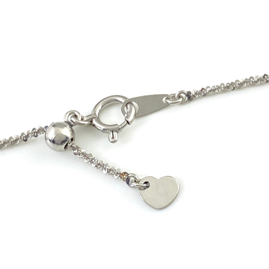 メレダイヤ デザインネックレス WG ホワイトゴールド プラチナ ペンダント ダイヤモンド ネックレス K18 WG PT999 レディース 【中古】nbjwl