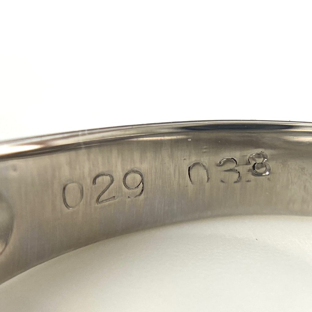 メレダイヤ デザインリング プラチナ 指輪 リング 13.5号 Pt900 ダイヤモンド レディース 【中古】nbjwl