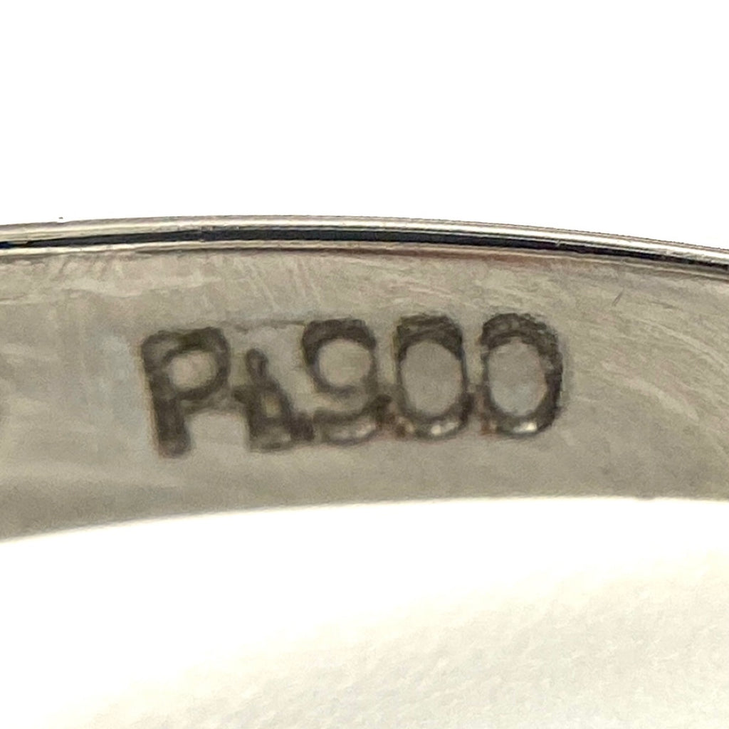 メレダイヤ デザインリング プラチナ 指輪 リング 11号 Pt900 ダイヤモンド レディース 【中古】nbjwl