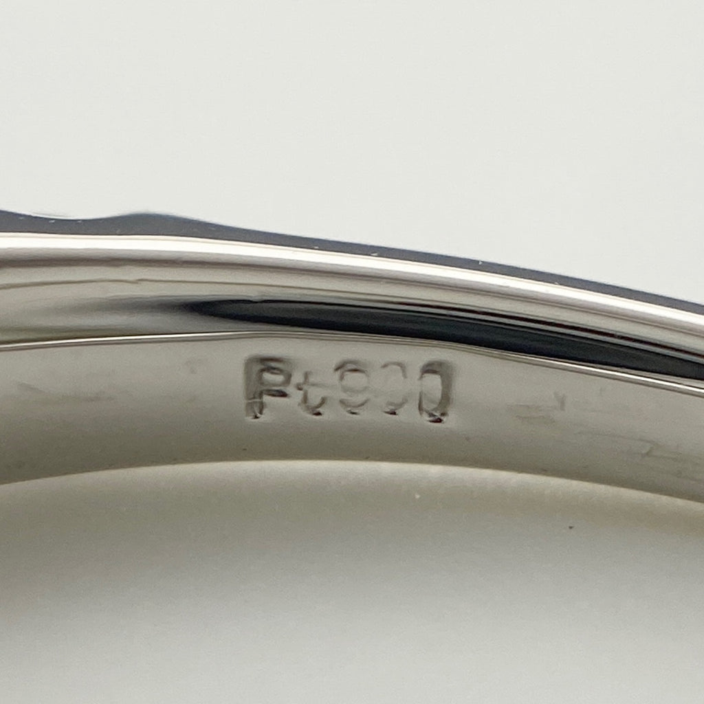 メレダイヤ デザインリング プラチナ 指輪 リング 8.5号 Pt900 ダイヤモンド レディース 【中古】nbjwl