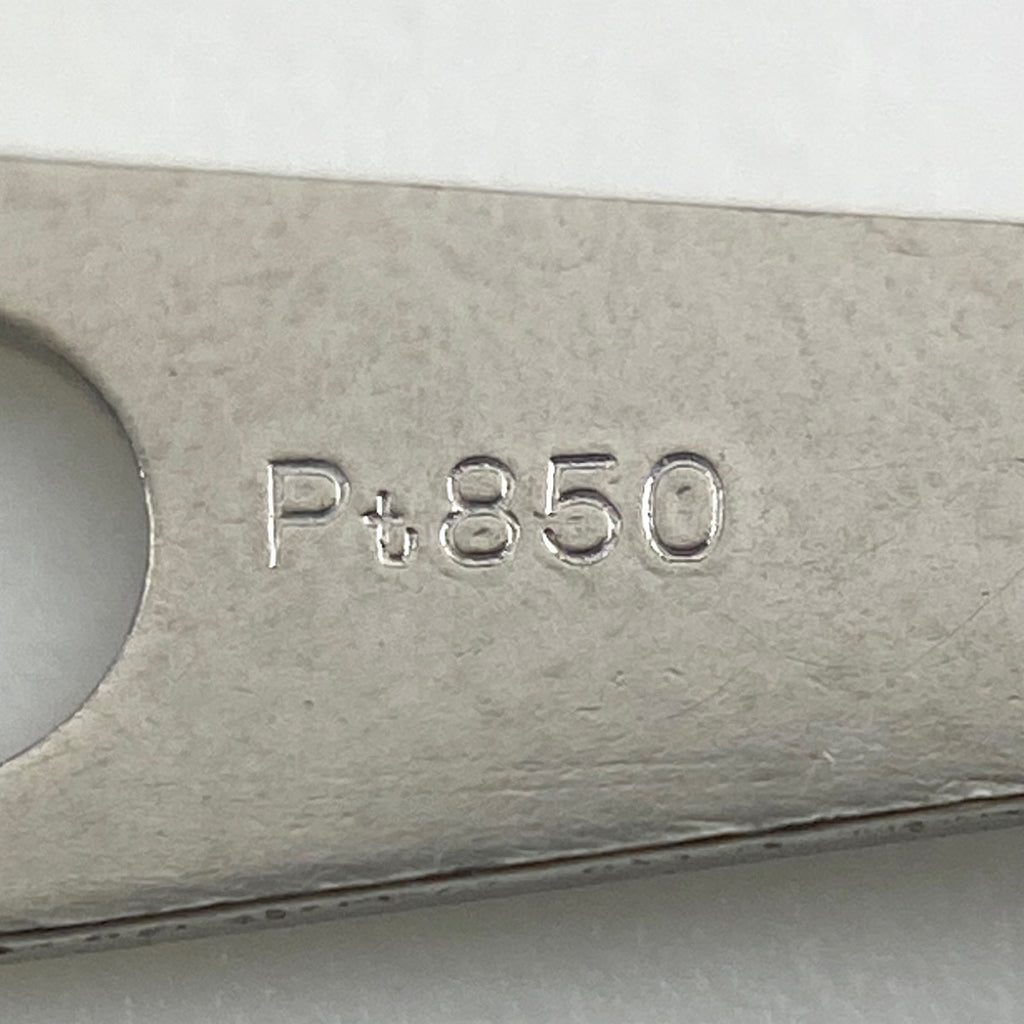 メレダイヤ デザインネックレス プラチナ ペンダント ネックレス Pt900 Pt850 ダイヤモンド レディース 【中古】nbjwl