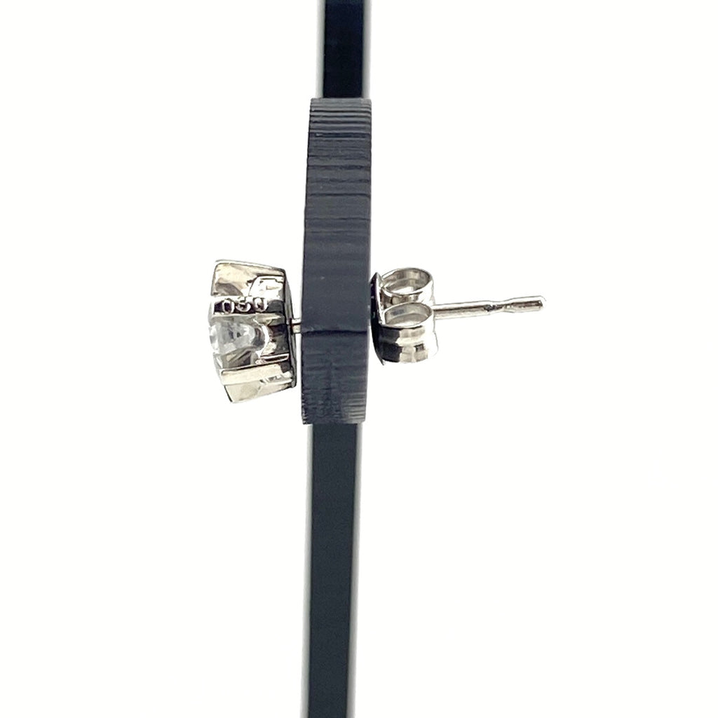ダイヤモンド デザインピアス プラチナ ピアス Pt900 ダイヤモンド レディース 【中古】nbjwl