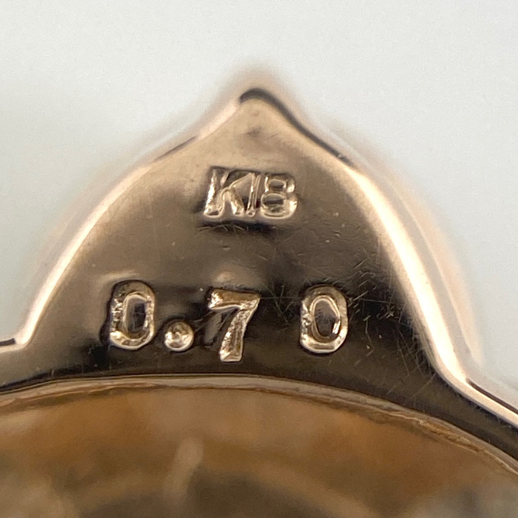 メレダイヤ ペンダントトップ PG ピンクゴールド ペンダントトップ K18 ダイヤモンド レディース 【中古】nbjwl