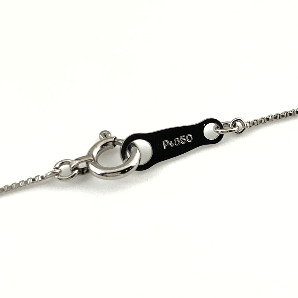 ヴァンドーム青山 メレダイヤ デザインネックレス プラチナ ペンダント ネックレス Pt950 Pt850 ダイヤモンド レディース 【中古】brjwl
