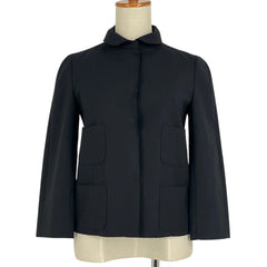 ジルサンダー ジャケット NAVY アウター ブラック レディース 【中古】brapp