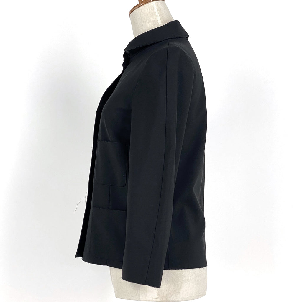 ジルサンダー ジャケット NAVY アウター ブラック レディース 【中古】brapp