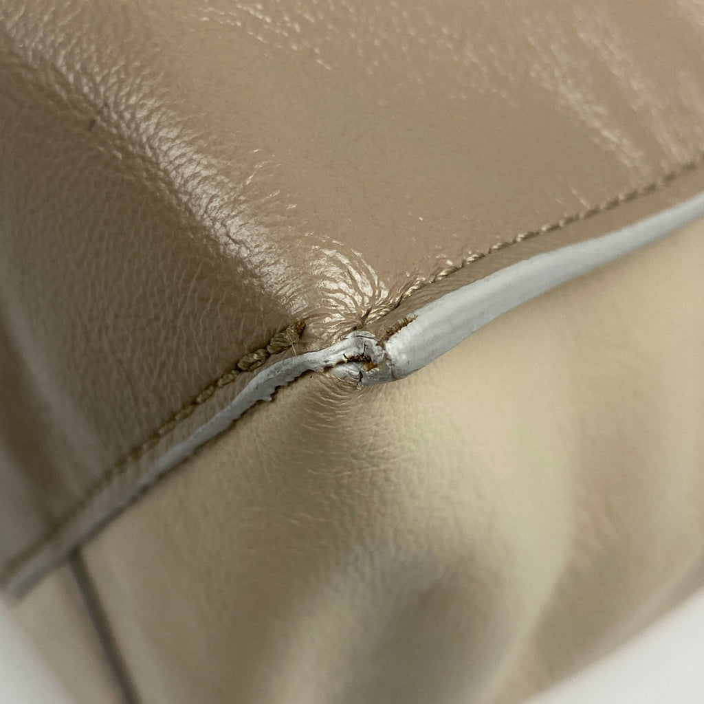 マルニ ミュゼオ トートバッグ ソフト スモール 2WAY ショルダーバッグ トートバッグ レザー ベージュ ブラウン レディース 【中古】brbag