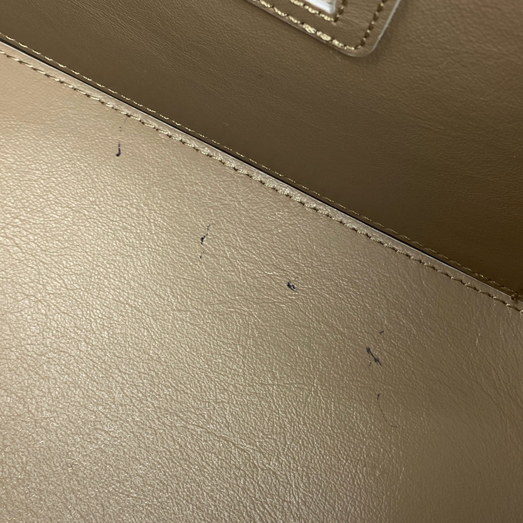 マルニ ミュゼオ トートバッグ ソフト スモール 2WAY ショルダーバッグ トートバッグ レザー ベージュ ブラウン レディース 【中古】brbag