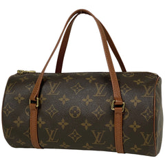 ルイ・ヴィトン パピヨン 26 筒型 旧旧型 ハンドバッグ モノグラム ブラウン M51366 レディース 【中古】brbag