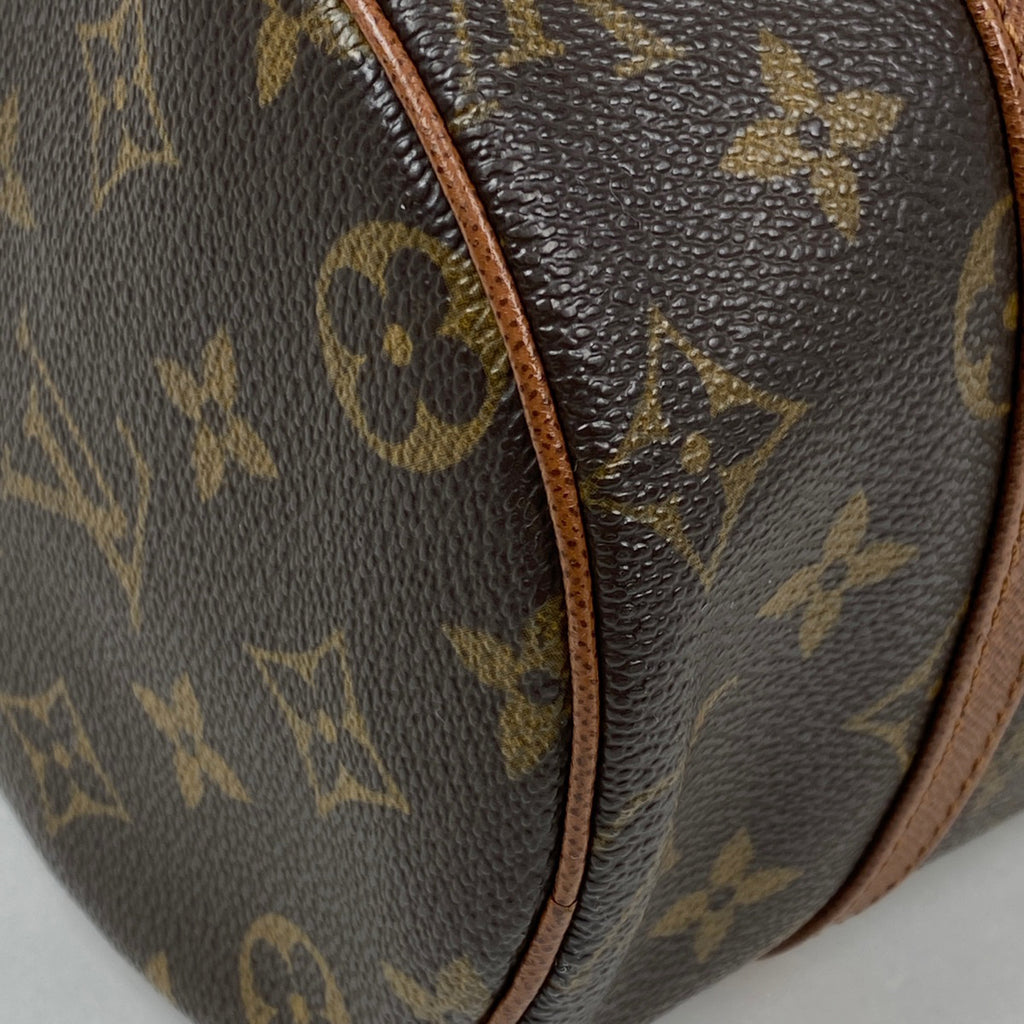 ルイ・ヴィトン パピヨン 26 筒型 旧旧型 ハンドバッグ モノグラム ブラウン M51366 レディース 【中古】brbag