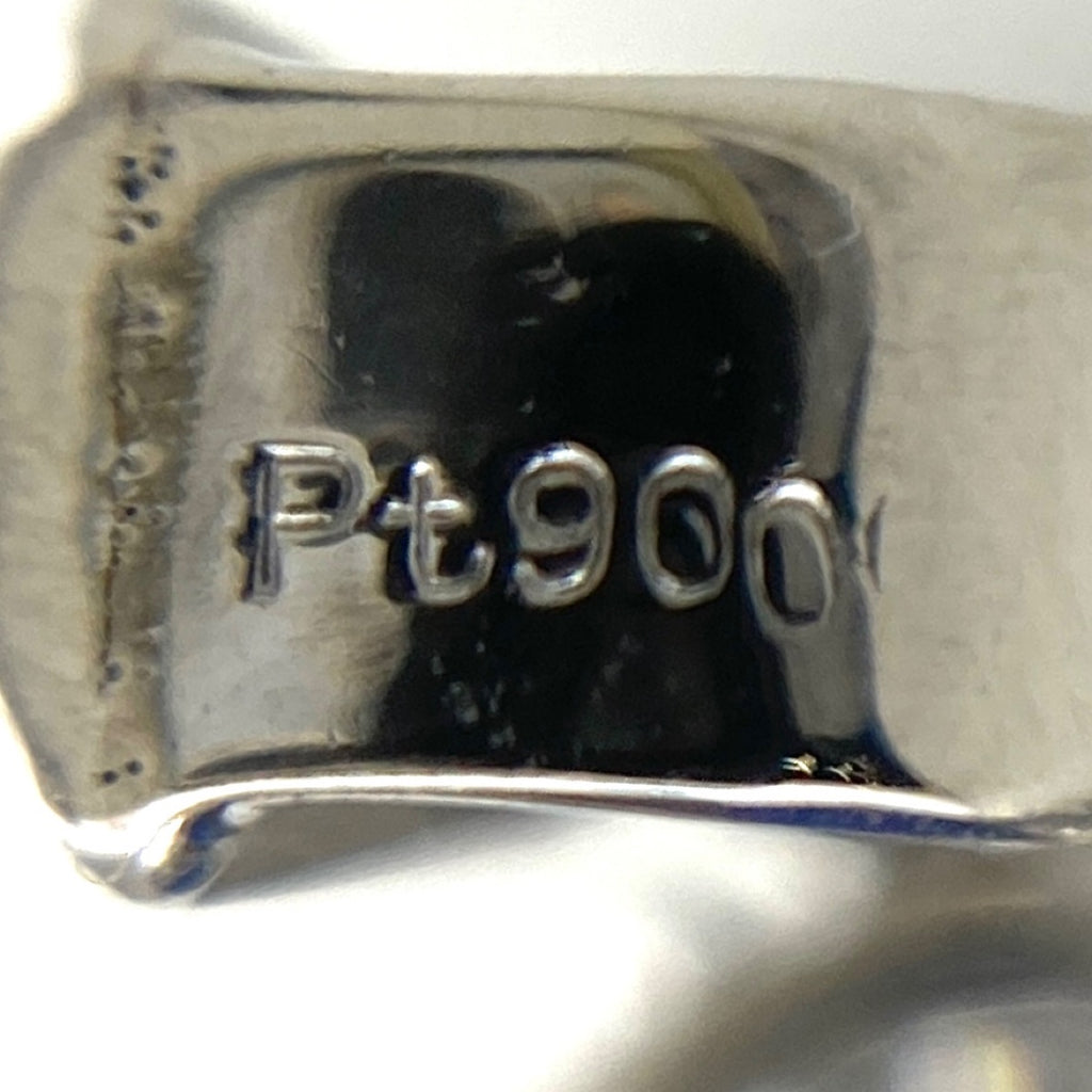 サファイア デザインペンダントトップ プラチナ メレダイヤ ペンダントトップ Pt900 サファイア ダイヤモンド レディース 【中古】nbjwl