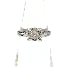 ダイヤモンド デザインリング プラチナ 指輪 リング 11.5号 Pt850 ダイヤモンド レディース 【中古】nbjwl