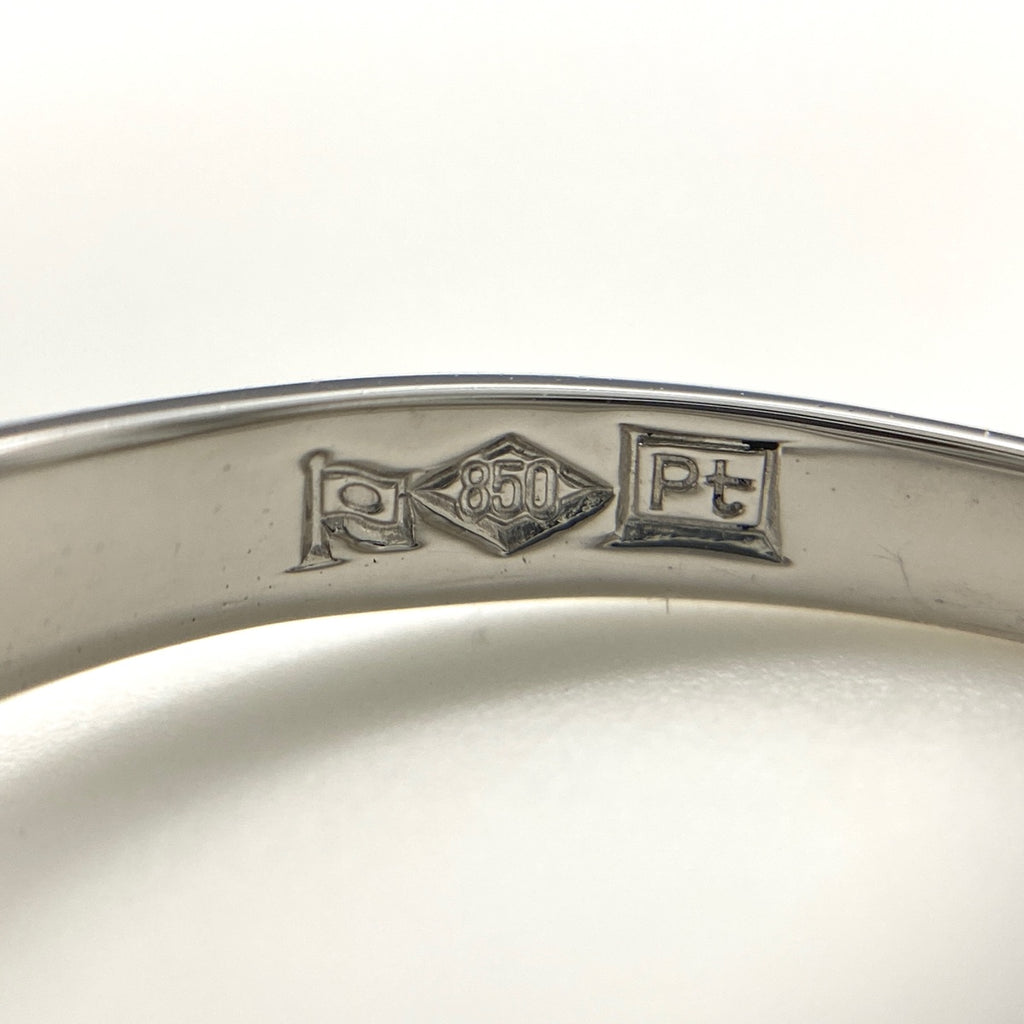 ダイヤモンド デザインリング プラチナ 指輪 リング 11.5号 Pt850 ダイヤモンド レディース 【中古】nbjwl