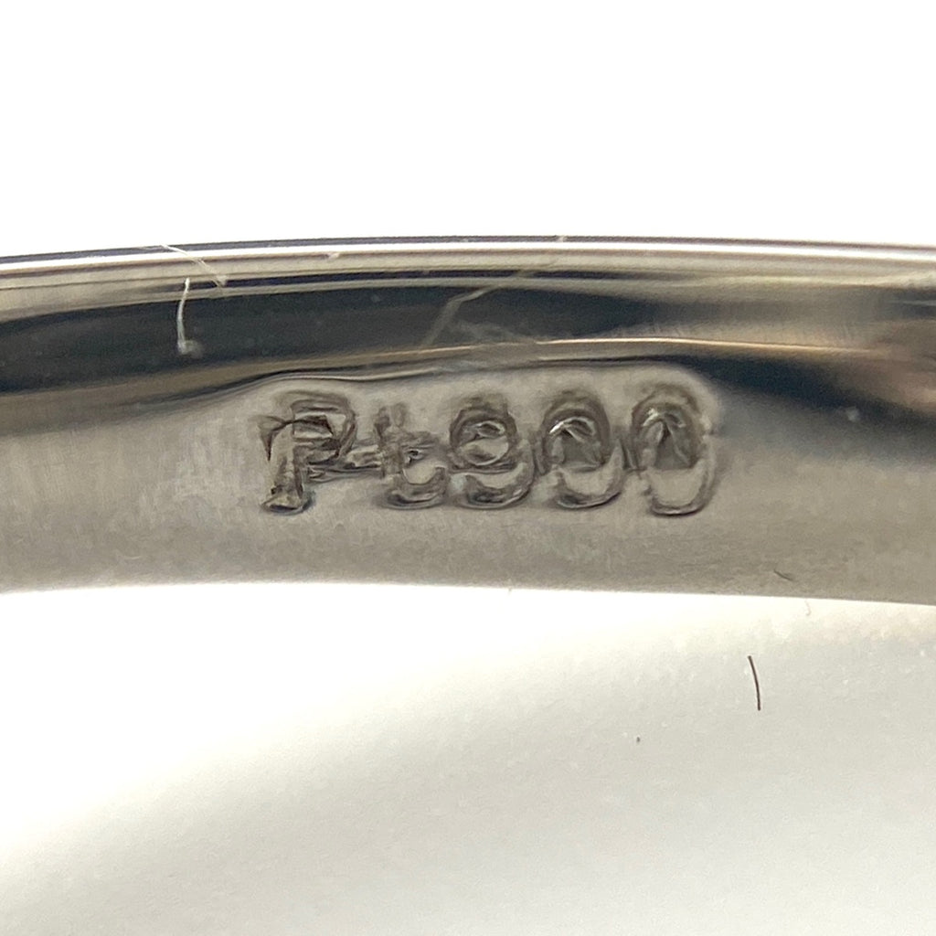 ルビー デザインリング プラチナ 指輪 メレダイヤ リング 12号 Pt900 ルビー ダイヤモンド レディース 【中古】nbjwl