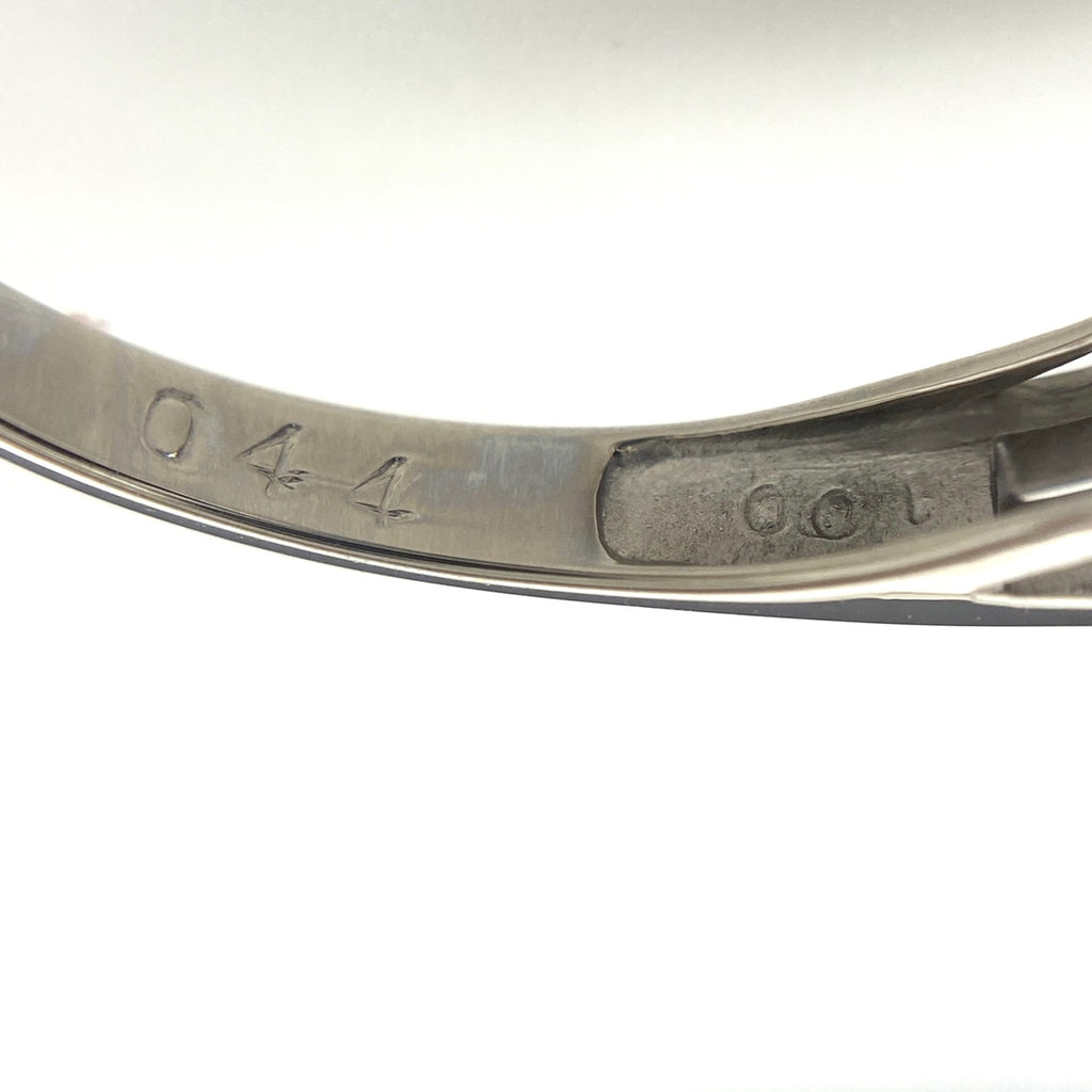 サファイア デザインリング プラチナ 指輪 メレダイヤ リング 12.5号 Pt900 サファイア ダイヤモンド レディース 【中古】nbjwl