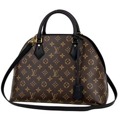 ルイ・ヴィトン アルマ イントゥーバッグ 2WAY ショルダーバッグ ハンドバッグ モノグラム ブラウン ノワール(ブラック) M41780 レディース 【中古】brbag