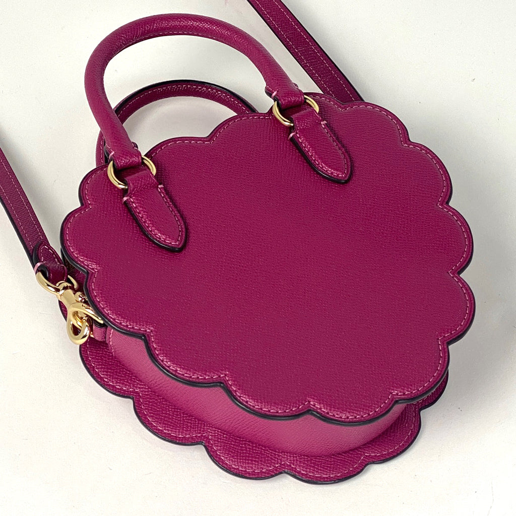 コーチ ロゴ ハンドバッグ ２WAY ショルダーバッグ ラズベリー ハンドバッグ レザー ピンク CR252 レディース 【中古】brbag