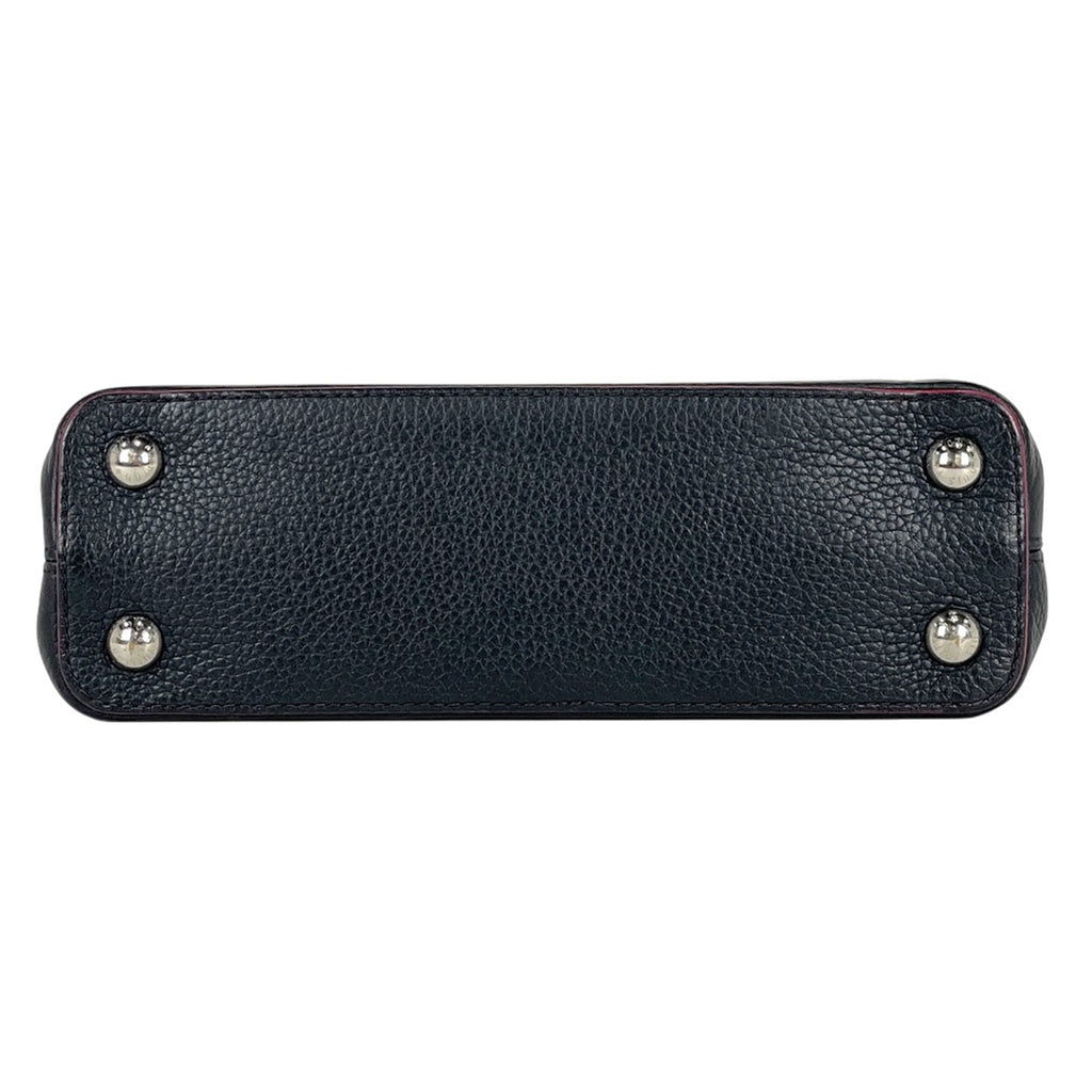 ルイ・ヴィトン カプシーヌ BB 2WAY ショルダーバッグ ハンドバッグ トリヨン コバルト M94517 レディース 【中古】brbag