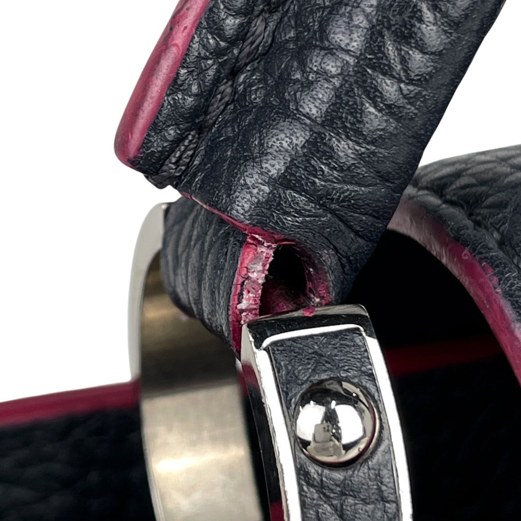 ルイ・ヴィトン カプシーヌ BB 2WAY ショルダーバッグ ハンドバッグ トリヨン コバルト M94517 レディース 【中古】brbag