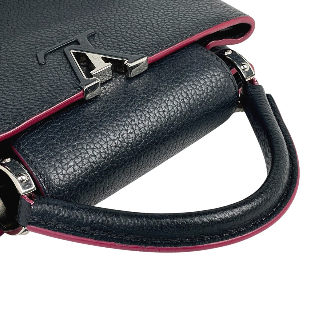 ルイ・ヴィトン カプシーヌ BB 2WAY ショルダーバッグ ハンドバッグ トリヨン コバルト M94517 レディース 【中古】brbag