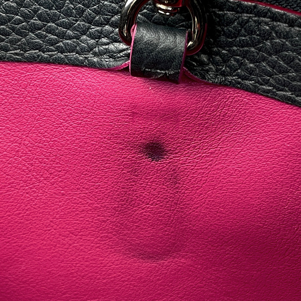 ルイ・ヴィトン カプシーヌ BB 2WAY ショルダーバッグ ハンドバッグ トリヨン コバルト M94517 レディース 【中古】brbag