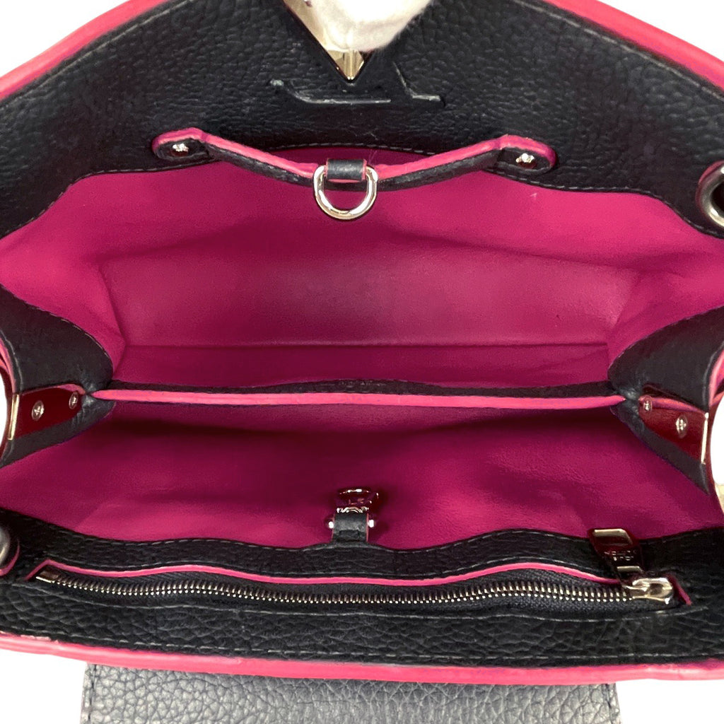 ルイ・ヴィトン カプシーヌ BB 2WAY ショルダーバッグ ハンドバッグ トリヨン コバルト M94517 レディース 【中古】brbag