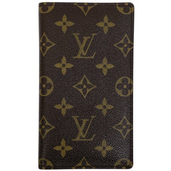 ルイ・ヴィトン アジェンダ ポッシュ 手帳カバー カード入れ カードケース モノグラム ブラウン R20503 レディース 【中古】brbag