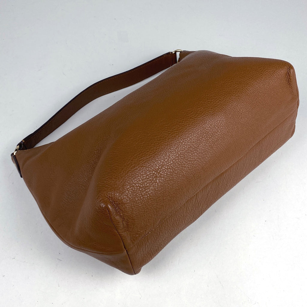 コーチ ロゴ ショルダーバッグ ワンショルダー ショルダーバッグ レザー ブラウン F36628 レディース 【中古】brbag