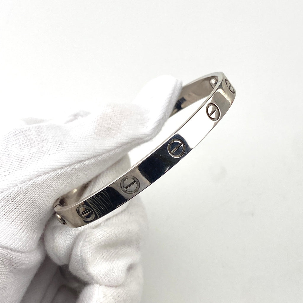 カルティエ ラブ ブレスレット 腕輪 バングル ブレスレット 750 レディース 【中古】brjwl