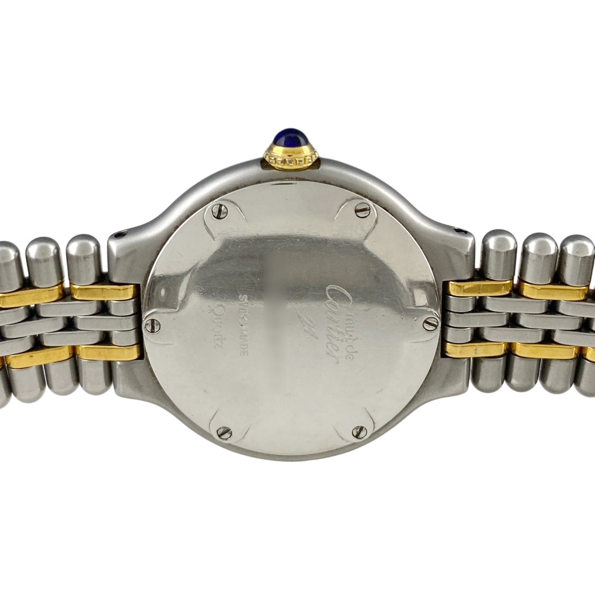 カルティエ マスト 21 ヴァンティアン 腕時計 SS GP クォーツ