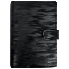 ルイ・ヴィトン アジェンダ PM 手帳カバー システム手帳 手帳・ブックカバー エピ ノワール(ブラック) R20052 レディース 【中古】brbag