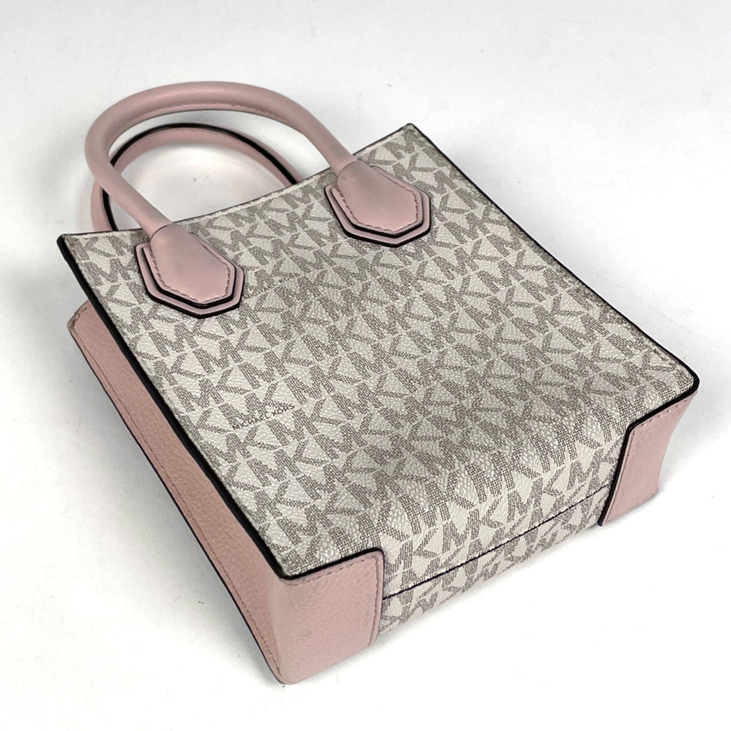 マイケルコース ロゴ ハンドバッグ 2WAY ショルダーバッグ ミニ ハンドバッグ レザー ピンク レディース 【中古】brbag