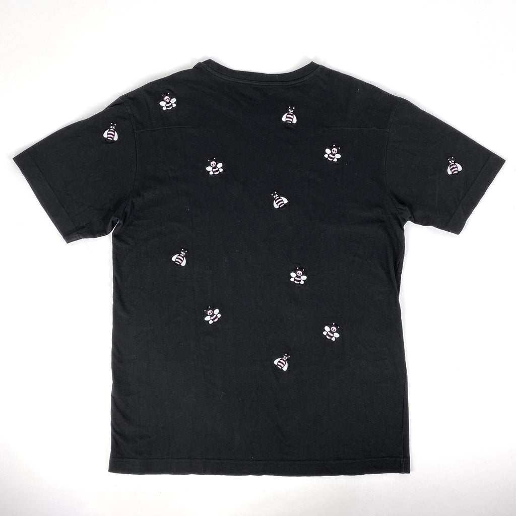 ディオール デザイン 半袖 Tシャツ Bee ビー刺繍 トップス 半袖Ｔシャツ コットン レディース 【中古】brapp