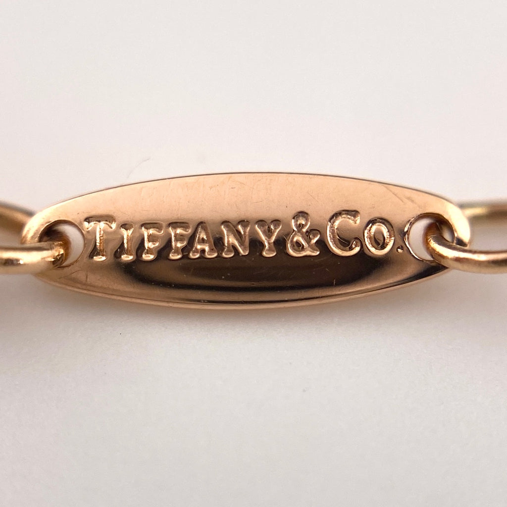ティファニー バイザヤード ブレスレット PG ピンクゴールド 腕輪 ダイヤモンド ブレスレット 750 ダイヤモンド レディース 【中古】brjwl