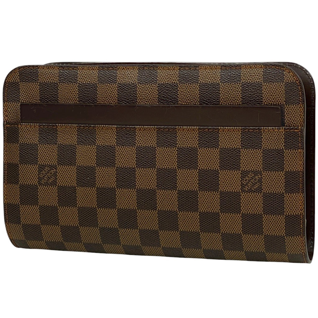 ルイ・ヴィトン サンルイ クラッチバッグ 手持ち セカンドバッグ ダミエ ブラウン N51993 メンズ 【中古】brbag