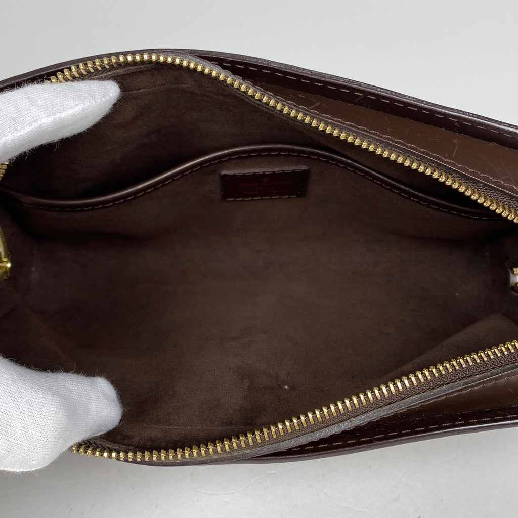 ルイ・ヴィトン サンルイ クラッチバッグ 手持ち セカンドバッグ ダミエ ブラウン N51993 メンズ 【中古】brbag