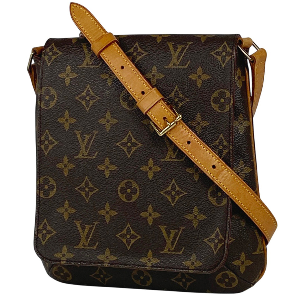 ルイ・ヴィトン ミュゼット サルサ ロング 斜め掛け ショルダーバッグ モノグラム ブラウン M51387 レディース 【中古】brbag